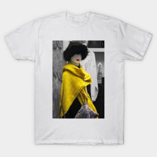 Mannequin in Yellow T-Shirt